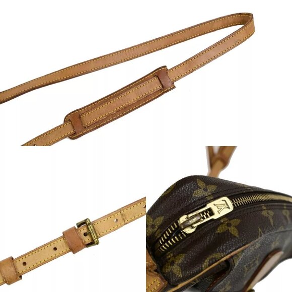 LOUIS VUITTON Jeune Fille PM Shoulder Bag Monogram Leather Brown M51227 80ED003 - Picture 11 of 15